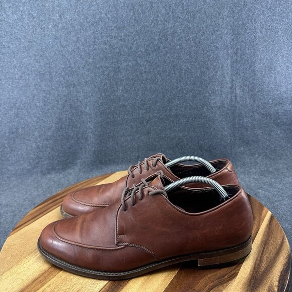 ET Wright Shoes Mens 11B Brown Leather Split Split Toe Breather Derby Dress main image 12